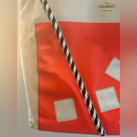 Kate Spade Breath Of Fresh Air Cocktail Trompe L'Oeil Tote - Picture 5 of 12